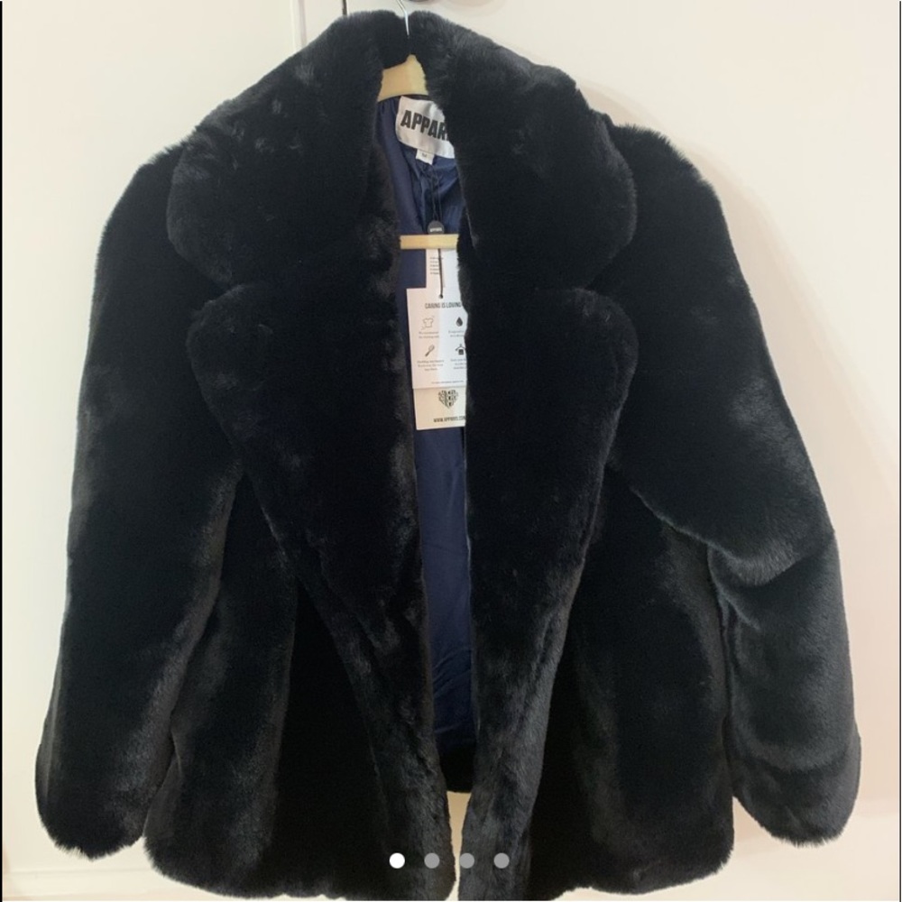 Brand new Black apparis jacket